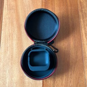 Black and Red Hard Shell Case